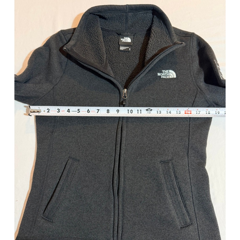 The North Face‎ Womens Crescent Full Zip Sherpa Lined Fleece Jacket Size Medium - Picture 6 of 10